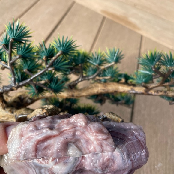 Bonsai Tree Plants Artificial Bosai Tree with plastic rock - Picture 12 of 13